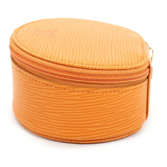 Louis Vuitton Epi Ecran Bijou Jewelry Case Bag Pouch Mandarin Orange Ring M48217 LOUIS VUITTON TK1923 — Like New