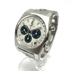 ZENITH 3.L384.400 Lupin the Third 2nd Edition Japan Limited 200 Pieces Revival A384 Chronomaster Watch Stainless Steel Men's Silver — Like New