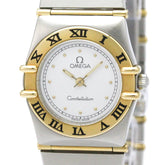 OMEGA Constellation 18K Gold Steel Ladies Watch 795.1080 Polished — Very Good