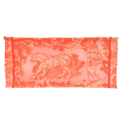Like new Christian Dior Book Tote Toile de Jouy Embroidery Medium M1296ZROC_M057 Mesh Jacquard Orange Handbag 0751Christian — Like New