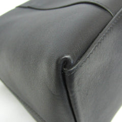 Balenciaga Downtown Medium 671354 Men,Women Leather Shoulder Bag Black — Like New