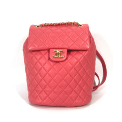 Chanel Bag Backpack Backpack pink GoldHardware — Like New