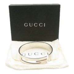Like new Gucci G Cutout Sterling Silver Bangle 0976GUCCI — Like New