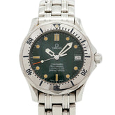 Omega Seamaster 300 Jacques Mayol Limited Edition (3000 pieces) 2553.41 Green Dial Watch (Boys' Size) — Good