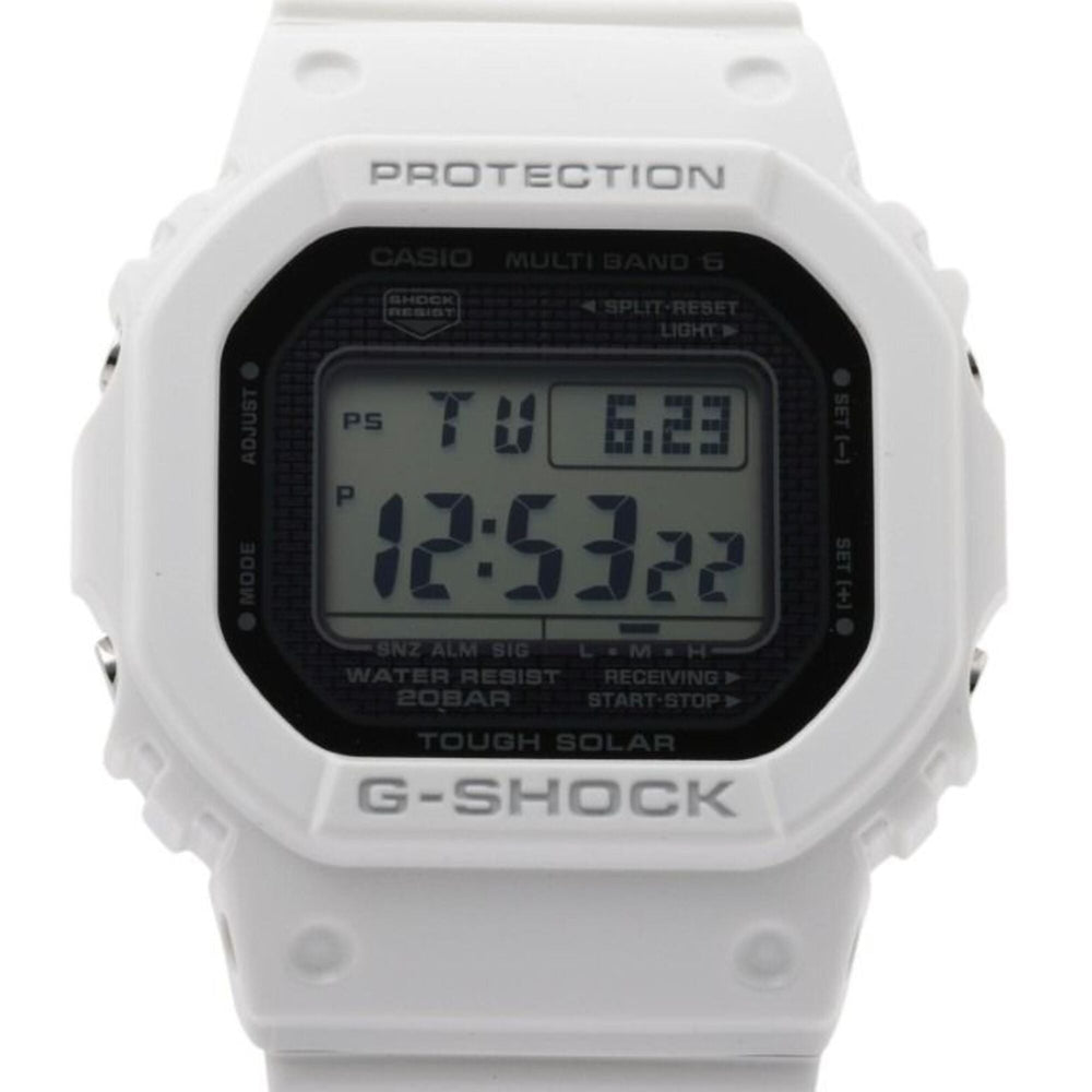 CASIO G-SHOCK DIGITAL 5000 SERIES GW-5000HS-7JF Black/White Stainless Steel/Resin Men's Digital Watch — New - Store Return