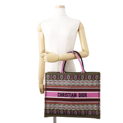 Christian Dior Tote Bag, Botanical Print, Book Tote, Large, Canvas, M1286ZJOV, Handbag, Women's — Like New