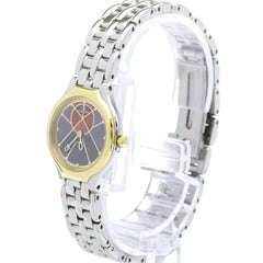 OMEGA De Ville Symbol K18 Gold Stainless Steel Ladies Watch 595.0101 Polished — Very Good