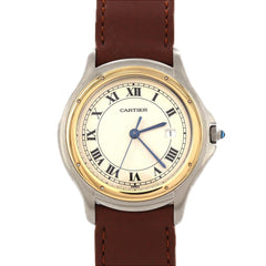 Cartier Panthère Cougar LM Two-Tone W350068A SSxYG Quartz Watch — Very Good