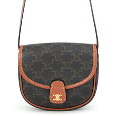 Celine Shoulder Bag Mini Besace Triomphe 196702BZJ.04LU CELINE Handbag Pouch — Like New