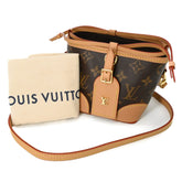 LOUIS VUITTON Louis Vuitton Noe Purse Monogram Canvas Leather Shoulder Bag Brown M57099 — Like New