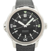 IWC Schaffhausen Aquatimer IW329002 Black Dial Men's Watch — Good