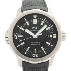 IWC Schaffhausen Aquatimer IW329002 Black Dial Men's Watch — Good