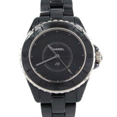 Chanel J12 Phantom 33mm Ceramic H6346 Quartz Watch — Very Good
