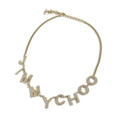 Jimmy Choo Women's Logo Necklace Pendant — Like New