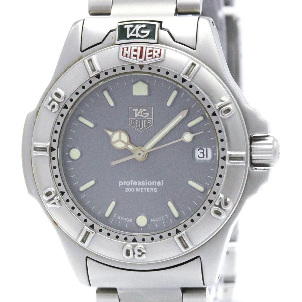 TAG HEUER Professional 4000 Series Steel Quartz Mid Size Watch 999.213A — Good