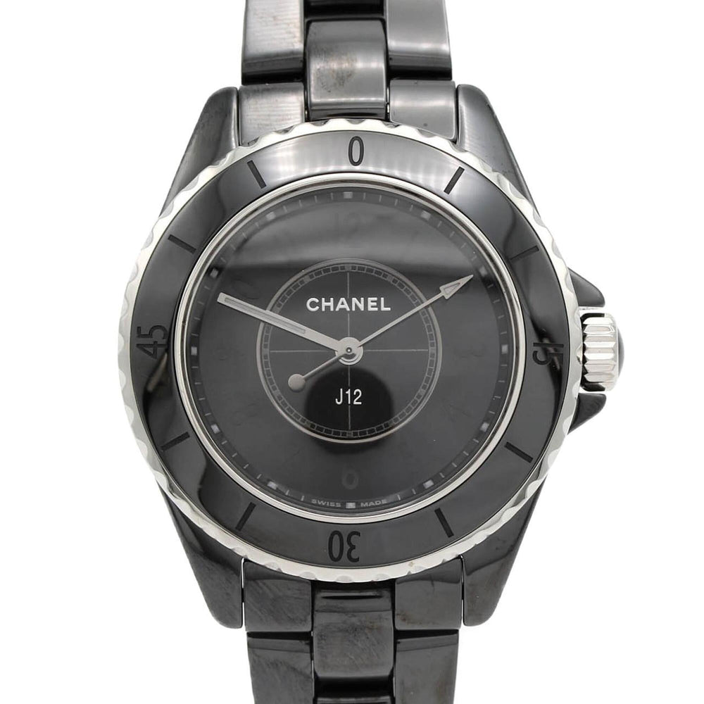 Chanel J12 Phantom 33mm Ceramic H6346 Quartz Watch — Very Good