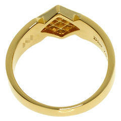 Christian Dior Dior Diamond Ring, 18K Yellow Gold, Women's — Like New