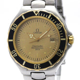 OMEGA Seamaster Professional 18K Gold Steel Watch 396.1042 Polished — Very Good