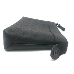 LOUIS VUITTON M82545 Pochette Voyage Souple Bag Clutch Second Men's Black — New