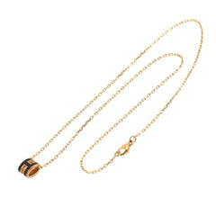 Hermes Mini Pop H Necklace, Black and Gold — New - Store Return