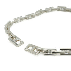 HERMES Hercules Bracelet Ag925 SV925 Silver — Like New