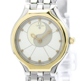 OMEGA De Ville Symbol K18 Gold Stainless Steel Ladies Watch 595.0101 — Very Good