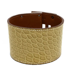 Hermes Men's Women's Bracelet accessories Bangle BeigeBased — Like New