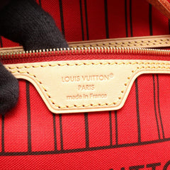 Louis Vuitton Neverfull MM Tote Bag/Handbag, Coated Canvas and Leather, Monogram Pattern, Women's, Brown, M46987 — New - Store Return