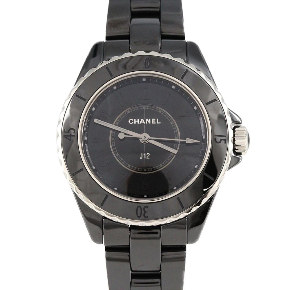 Chanel J12 Phantom 33mm Ceramic H6346 Quartz Watch — Very Good