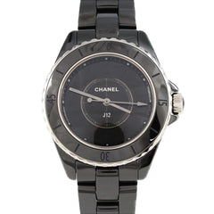 Chanel J12 Phantom 33mm Ceramic H6346 Quartz Watch — Very Good