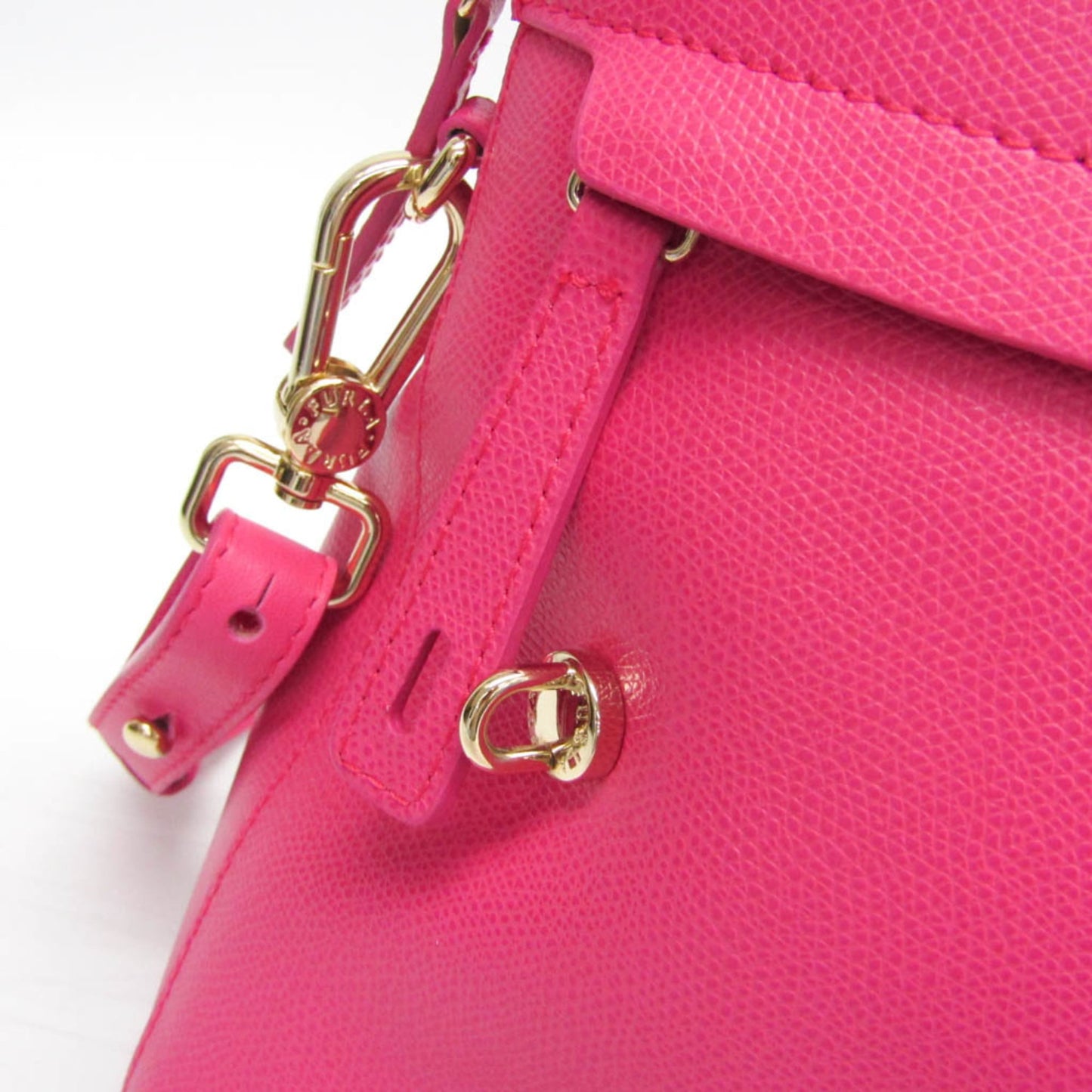 Furla Piper L Women's Leather Handbag,Shoulder Bag Pink