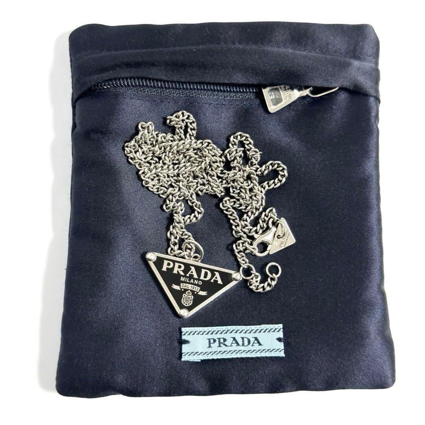 Prada Men's and Women's Symbol Necklace Pendant