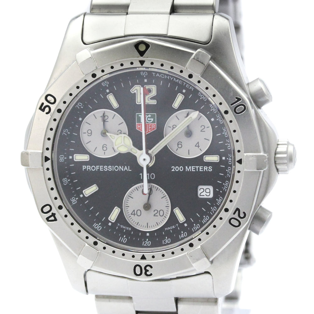 TAG HEUER 2000 Classic Professional Chronograph Watch CK1110 — Good
