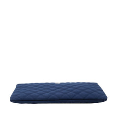 Chanel Matelassé Clutch Bag, Second Navy Canvas, Women's CHANEL — Like New
