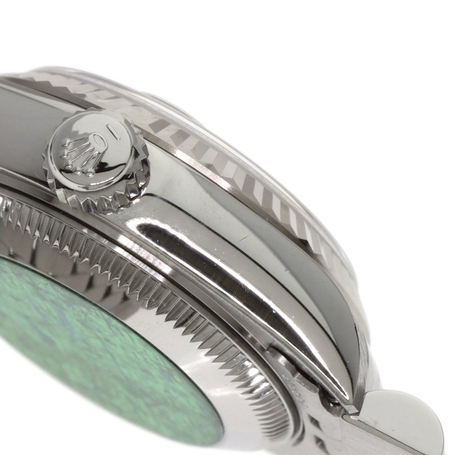 Rolex 79174G Datejust 10-Piece Diamond Watch in Stainless Steel/SS/18K White Gold for Women