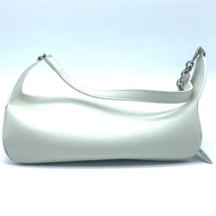 FURLA Studded Isola Chain Waist Bag Body Leather Women's White x — New - Store Return