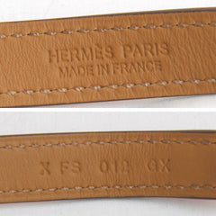 HERMES Rival de Bretour Bracelet Swift Pink Ladies — Like New