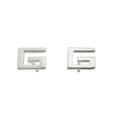 Gucci GUCCI G Earrings 18K WG White Gold 750 Pierced — Like New