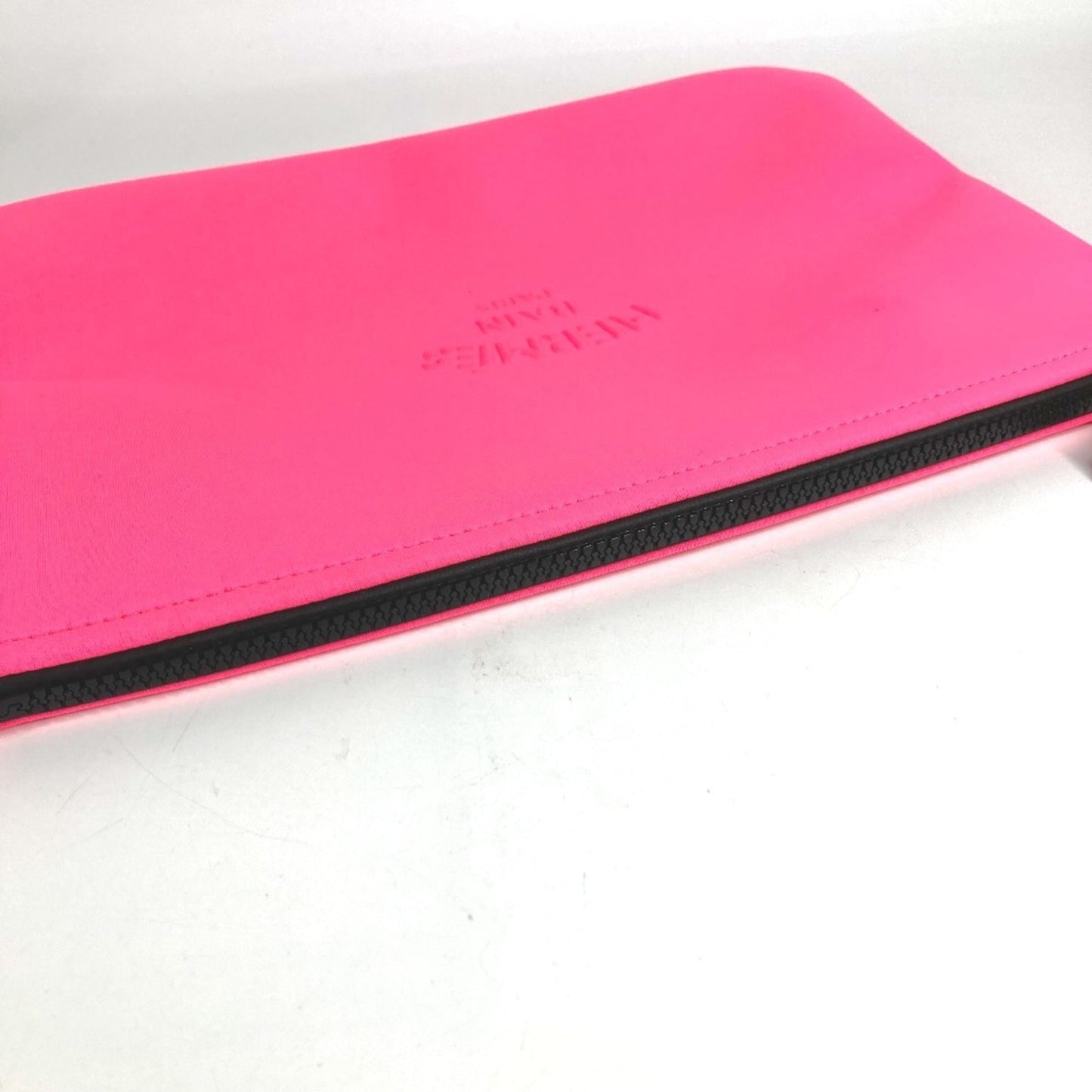 HERMES True Toilet Neoban GM clutch bag, makeup pouch, multi-purpose polyamide and elastane, men's women's, pink