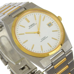 Citizen FORMA watch 4762-471369, stainless steel, quartz, analog, white dial, men's — Very Good