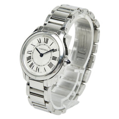 Cartier Ronde Must de Online Exclusive Watch WSRN0033 Quartz White Dial Stainless Steel Ladies CARTIER — Good