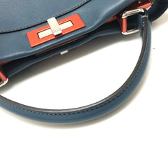Fendi 8BN290 Bag Shoulder Bag Hand Bag blue — Like New