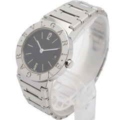 Bulgari BVLGARI Watch Stainless Steel Ladies Black BB26SSD — Very Good