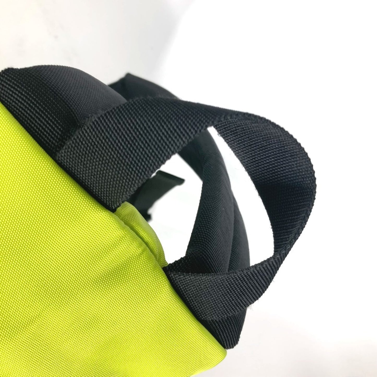 BALENCIAGA 558163 Explorer Backpack, Nylon Canvas, Men's, Women's, Yellow