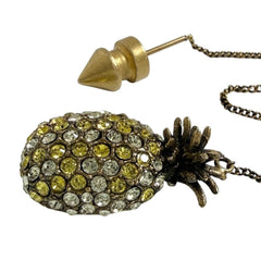 Gucci Women's Single Pineapple Earring with Threader Chain — Like New