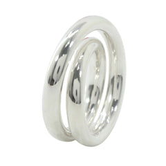 HERMES Vertige Ring #55 Ag925 (Margiela style ring, men's/women's, T6180) — Like New