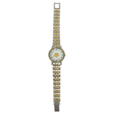 HERMES Vintage Sellier Stainless Steel GP Wristwatch Silver Gold 79642 — Good