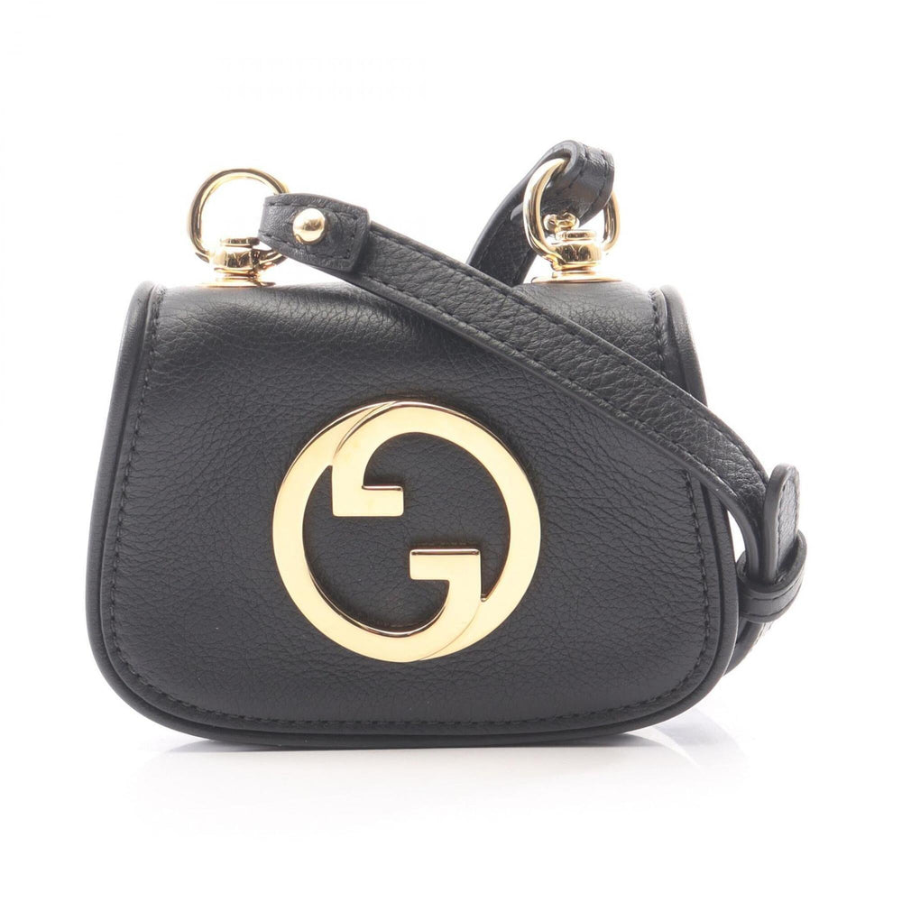 Gucci Blondie GG Supreme Shoulder Bag/Handbag, Leather, Women's, Black, 698635 — New - Store Return
