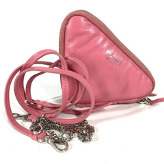 PRADA Chain Crossbody 3WAY Pochette Shoulder Bag pink — Like New