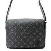 Louis Vuitton Shoulder Bag Monogram Eclipse District PM NV3 M46255 LOUIS VUITTON Men's Black Handbag — Like New